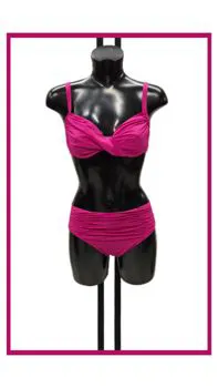 Costume bikini fuxia ferretto