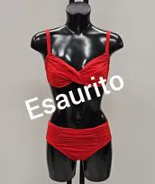 Costume bikini rosso ferretto