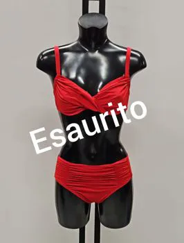 Costume bikini rosso ferretto
