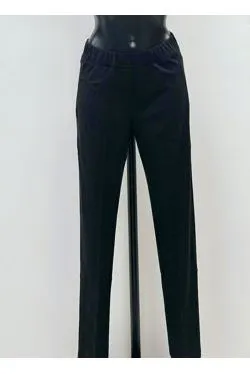 Pantaloni viscosa nero