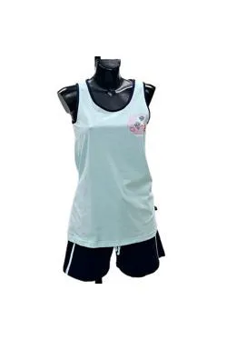 Pigiamma spalla azzurro