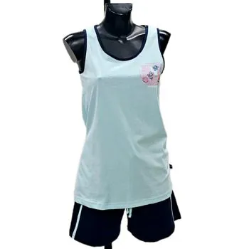 Pigiamma spalla azzurro