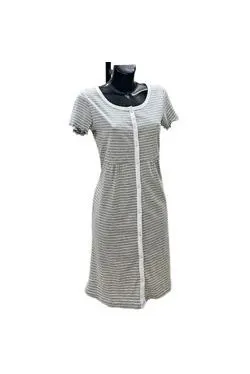 Camicia  corte grigio righe