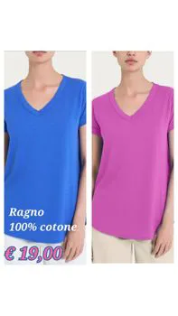 Maglie cotone