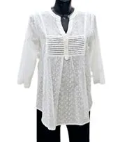 Camicia Sangallo bianco