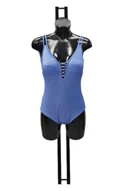 Costume intero azzurro