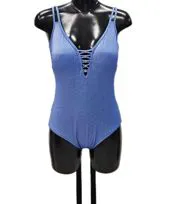 Costume intero azzurro