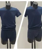 Boxer bipak fantasia blu