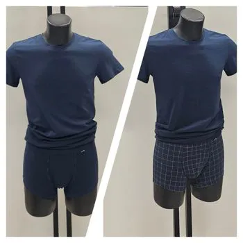 Boxer bipak fantasia blu
