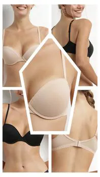 Reggiseno imbottito ferretto