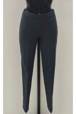 Pantalone felpa blu melange