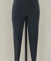 Pantalone felpa blu melange