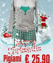 Pigiama caldo cotone vari colori