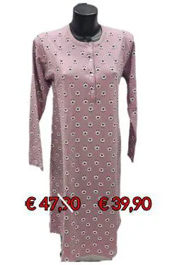 Camicia fantasia pecora rosa