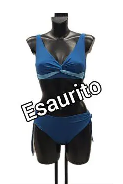 Bikini petrolio slip double