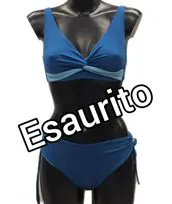 Bikini petrolio slip double