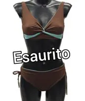Bikini fondente/menta double