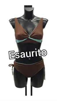 Bikini fondente/menta double