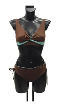 Bikini fondente/menta double
