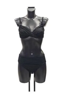 Bikini con ferretto nero