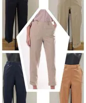 Ragno pantaloni carrot with pocket