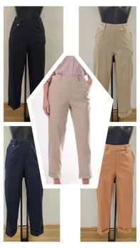 Ragno pantaloni carrot with pocket