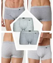 boxer  cotone modal grigio azzurro
