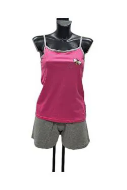 Pigiama spallina cotonefuxia