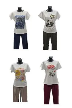 Maglie in fantasia cotone