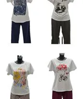 Maglie in fantasia cotone
