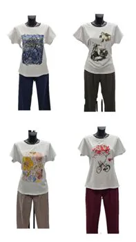 Maglie in fantasia cotone
