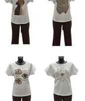 Maglie bianco stampa varie