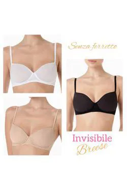 Reggiseno invisibile breeze senza ferretto