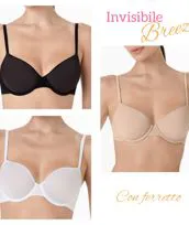 Reggiseno invisibile breeze con ferretto