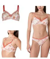 Reggiseno senza ferretto fantasia