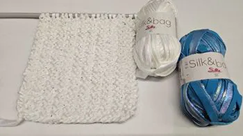 Silk &amp; arvier bianco azzurro