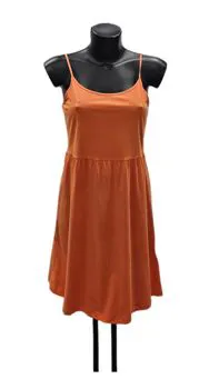 Abito arancio corto