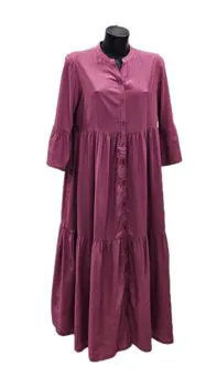 Abito lungo Red violet
