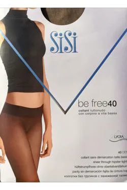 Collant 40 Den velato vita bassa