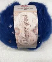 Lana Silke Marron glace' bluet