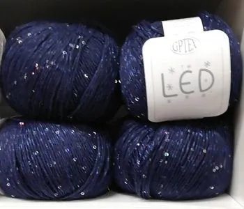 LED cotone con pajet
