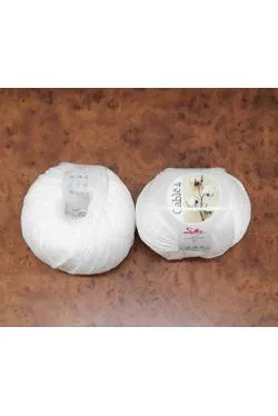 cable 4 cotone bianco Arvier