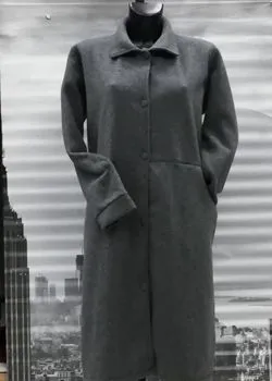 Vestaglia pile grigio