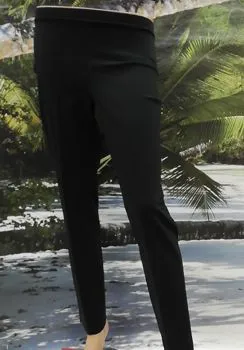 Pantaloni sigaretta nero
