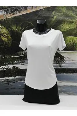Maglia in viscosa bianco