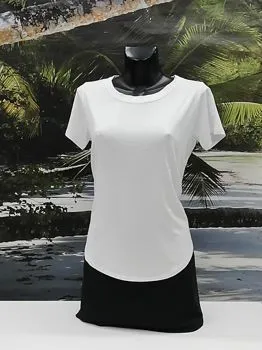Maglia in viscosa bianco